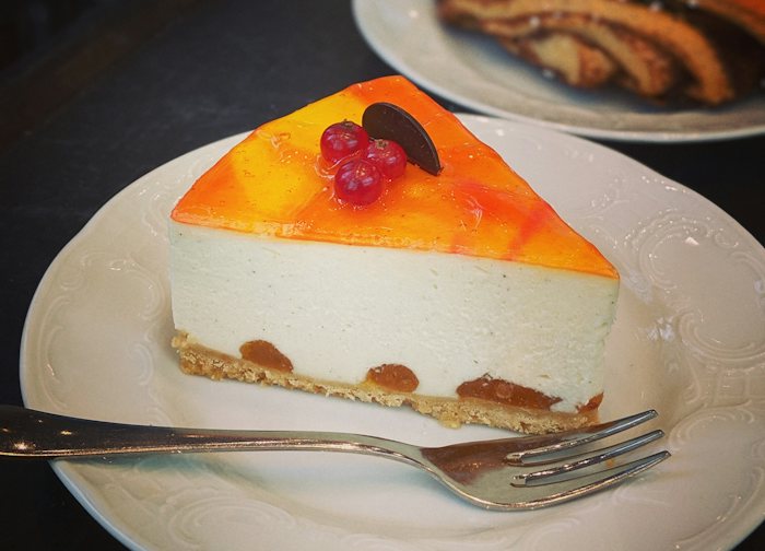 Ein Stück Torte